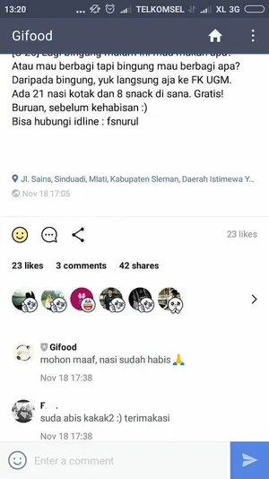 Gifood LINE screenshot 4
